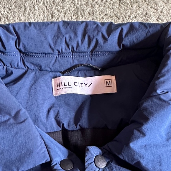 HUCKBERRY- Hill City Men's Thermal Light Shirt Jacket Blue Size Medium - Picture 2 of 16